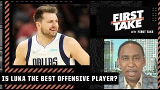 Luka Doncic is NOT a better offensive player than Kevin Durant 🗣 - Stephen A. | First Take