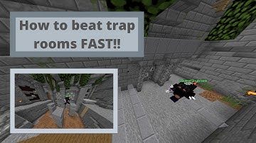 How to Beat Trap Rooms FAST!!! | Hypixel Skyblock