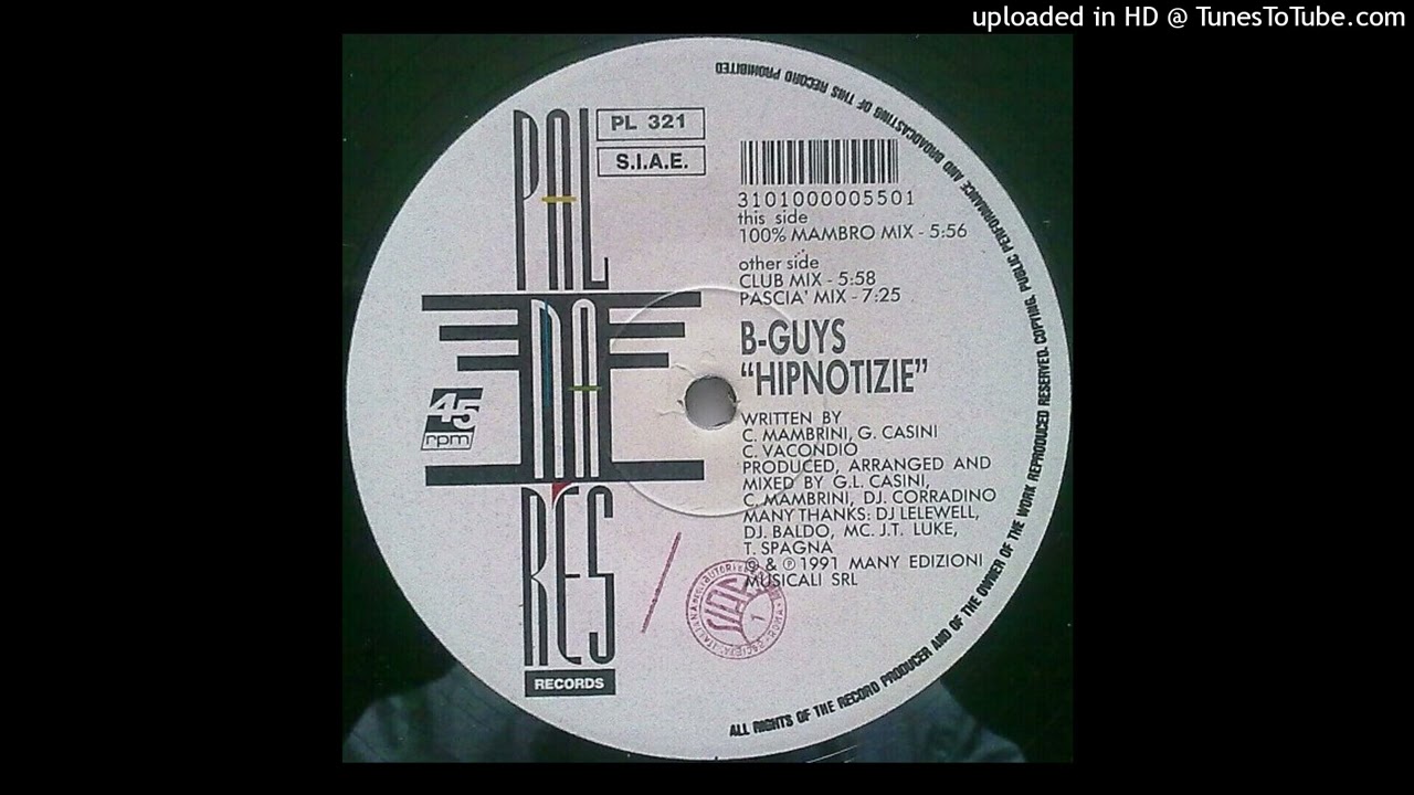 B-Guys -- Hipnotizie (100% Mambro Mix)