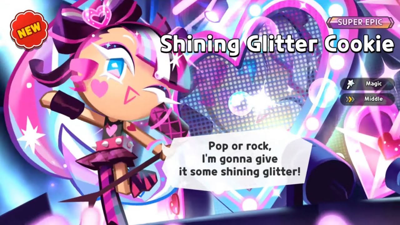 Shining glitter cookie gacha draw animation pull | Cookie Run Kingdom ...
