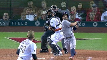 HOU@ARI: Springer scores on Bourn