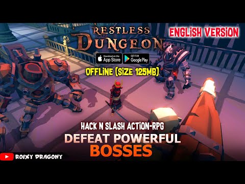 Game OFFLINE - NO AUTO😱 !!! Restless Dungeon  (ENG) Android Hack 'n' Slash Action RPG