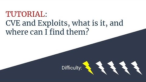 What is CVE and where are the Exploits? (100+ CVE tools)