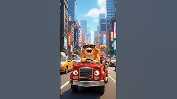 😺He Arrived in a Fire Truck...You Won’t Believe What He Did Next 😱 #shorts #funny #cat #comedy