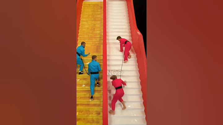 Slippery vs Sticky Stairs