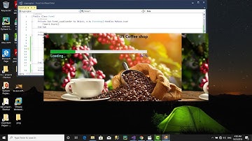 How to create splash loading form in VB.NET | loading form