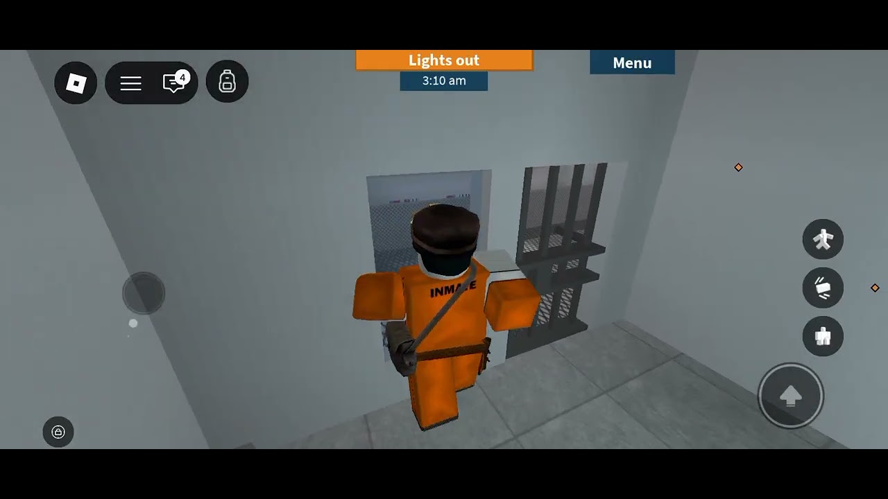 Prison life gameplay with Ryker