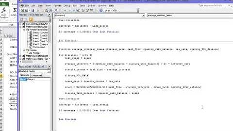 Circular Reference Sweep with Tax