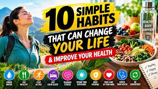 10 Simple Habits That Can Change Your Life & Improve Your Health