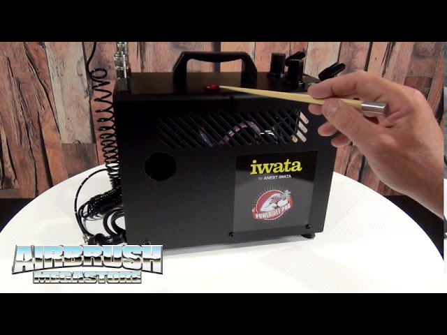 Iwata Modeller Airbrush Kit with Power Jet Pro Compressor