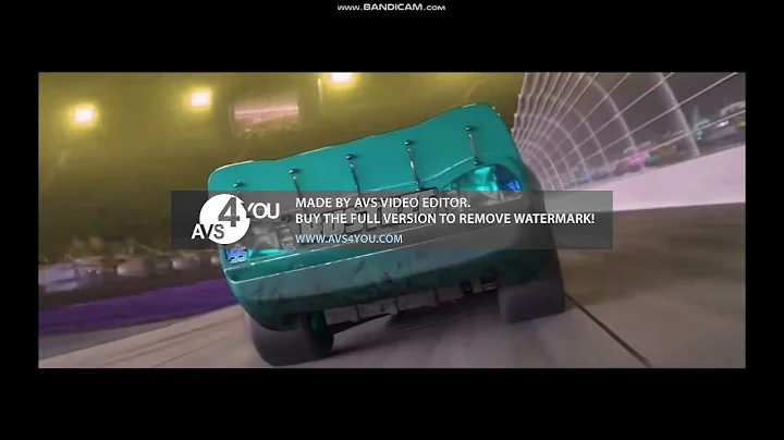 Cars 3 - Lightning McQueen's Crash in Lost Effect