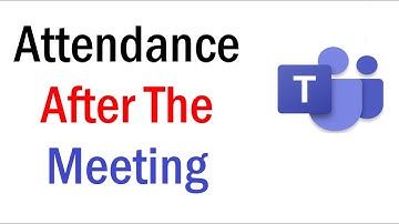 How to Download Attendance in Microsoft Teams After The Meeting | Get Attendance After the Meeting