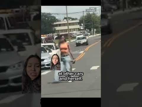 Cop hits gun-wielding woman with police car