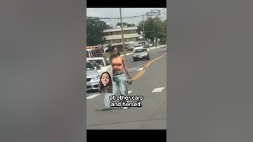 Cop hits gun-wielding woman with police car