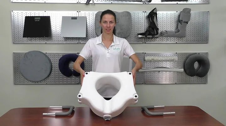 How To Assemble The Raised Toilet Seat - Vive Health