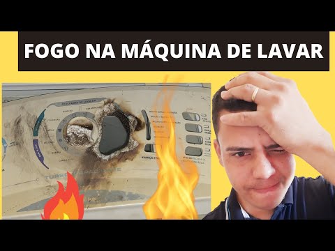 🔥Consertei a Lavadora Pra Cliente e Pegou Fogo #celsorussomano