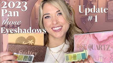 Pan Those Eyeshadows 2023 // Update #1 // February 💕
