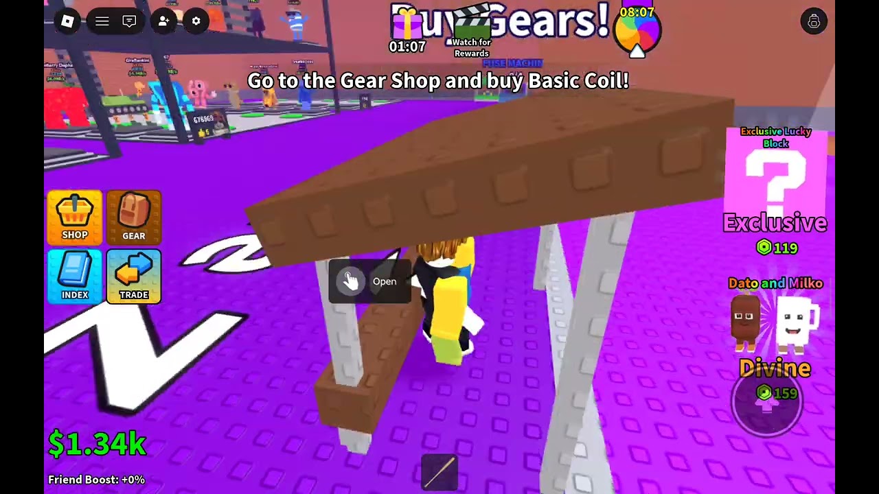 Escape from bodyguards for brainrot