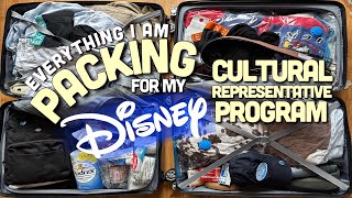 EVERYTHING TO PACK FOR THE DISNEY CULTURAL REPRESENTATIVE PROGRAM - Disney CRP 2023 - 2024