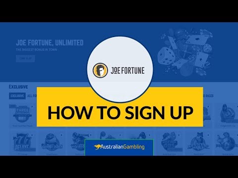 Experience Ultimate Gaming: Joe Fortune Casino Login for English-Speaking Australians