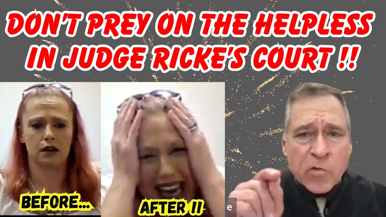 JUDGE SLAMS A DEFENDANT WHO PREYED ON THE HELPLESS WITH A SURPRISE SENTENCE SHE WAS NOT EXPECTING!
