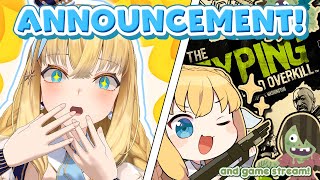 ✨ ANNOUNCEMENT!!! ✨ + zombie game!!!