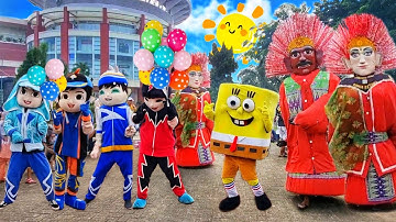 ONDEL ONDEL JOGET FEAT BADUT LUCU - LAGU SELAMAT ULANGTAHUN - BALONKU ADA LIMA - ONDEL ONDEL BETAWI