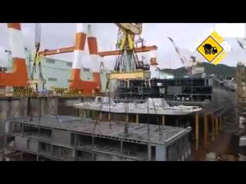 როგორ აშენებენ გემებს