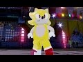 LEGO Dimensions - Super Sonic Free Roam Gameplay (Sonic the Hedgehog World)