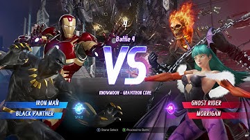 Marvel Vs Capcom Infinite   Arcade Mode 5 Ironman & Black Panther