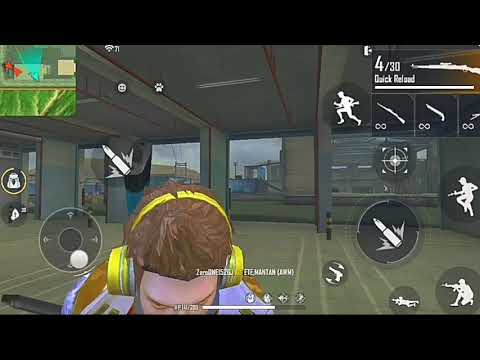 Cara Memakai Senjata Kar98k Free Fire Youtube