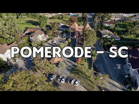 Pomerode SC, a Cidade mais Alemã do Brasil, Vista de Cima