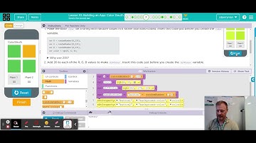 Code.org - Event-Driven Programming in App Lab: Building an App: Color Sleuth #7