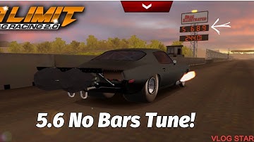 5.6 No Bars Split Bumper Camaro Tune - No Limit Drag Racing 2.0