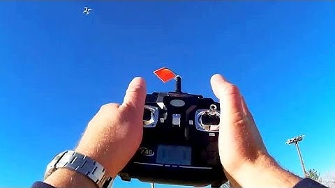 Quadcopter Drone Trick, The Multi Flip
