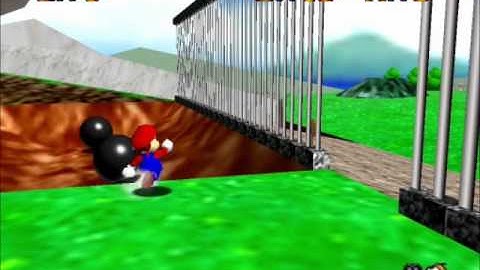 Super Mario 64: Bob-omb Battlefield - Find The 8 Red Coins