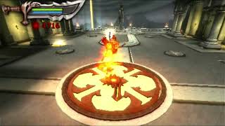 Deathless Gameplay! God of War Chains of Olympus PS Vita Chapter 8 Temple Courtyard