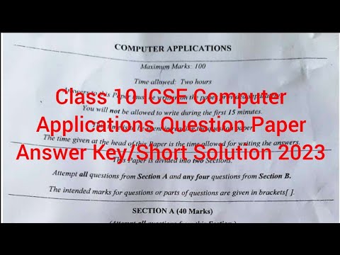 Class 10th ICSE