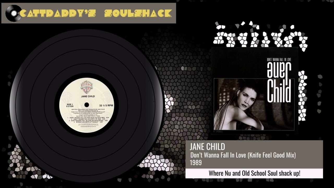 洋楽 Cutso Fallen Love Jane Child Edit 7inch Don't Wanna Fall in Love (Remix Edit) song by Jane Child from Don