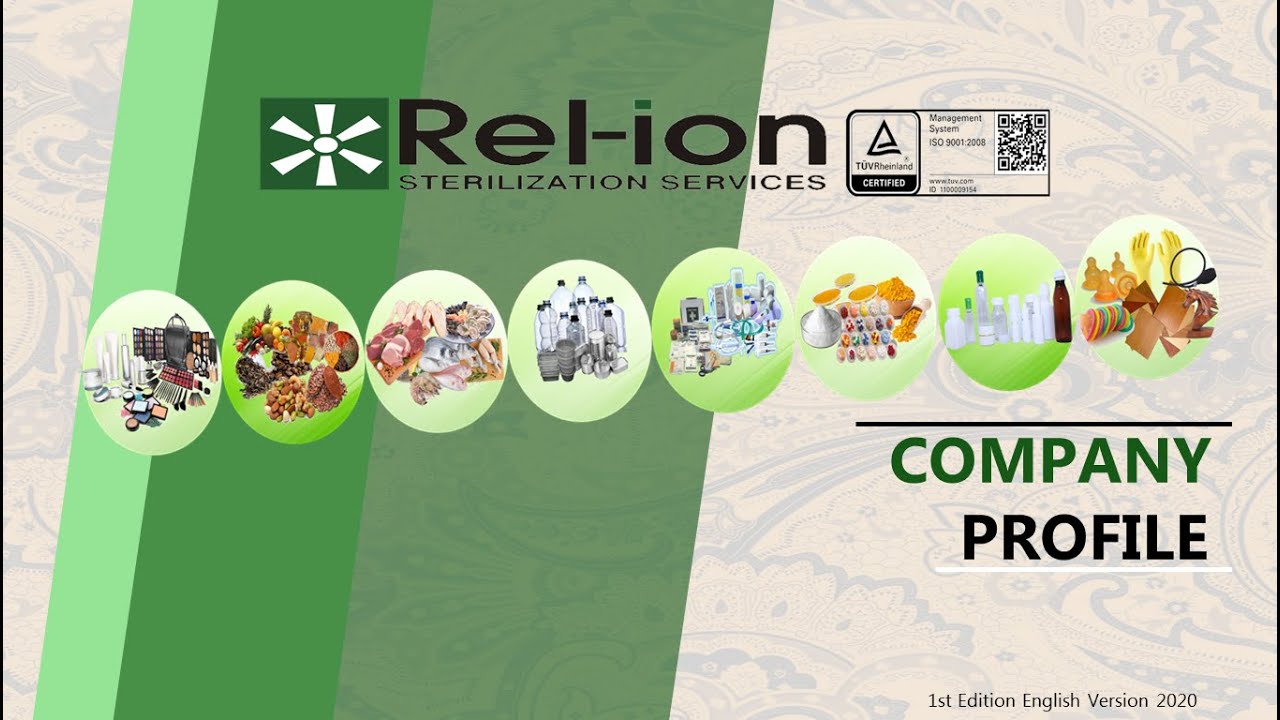 PT. RELION STERILIZATION SERVICES COMPANY PROFILE (ENGLISH VERSION) YouTube
