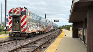 The Complete Metra Morning Rush Hour At Clybourn On May 22, 2026
