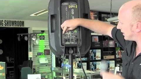 Tech Tips #1 Set Up an Active Speaker with i-Pod and Mic