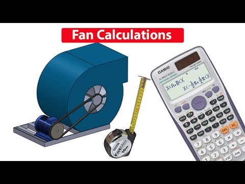 Fan & motor CALCULATIONS, Pulley size, RPM, air flow rate cfm hvac rtu