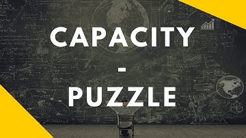 Capacity - puzzle - for Christmas