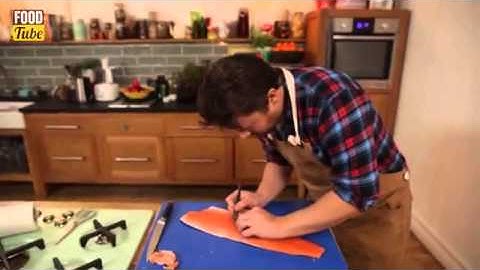 How to Fillet a Salmon or Trout   Jamie Oliver