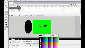 Tutorial Macromedia Flash MX 2004 Buat Tulisan bergerak dengan macromedia