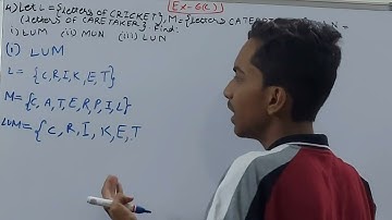 Q4 Ex 6C Sets | ICSE Math Class 8 | S.Chand Solutions | OP Malhotra |