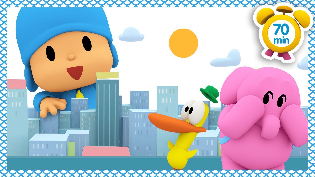 Покойо на русском - 🎭 ОБУЧЕНИЕ: БОЛЬШОЕ И МАЛЕНЬКОЕ [ 70 минут ] | Мультики для детей