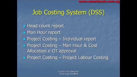 BCA EPSS Solutions : Smartouch