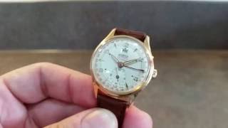 1960 Roamer day date calendar vintage watch